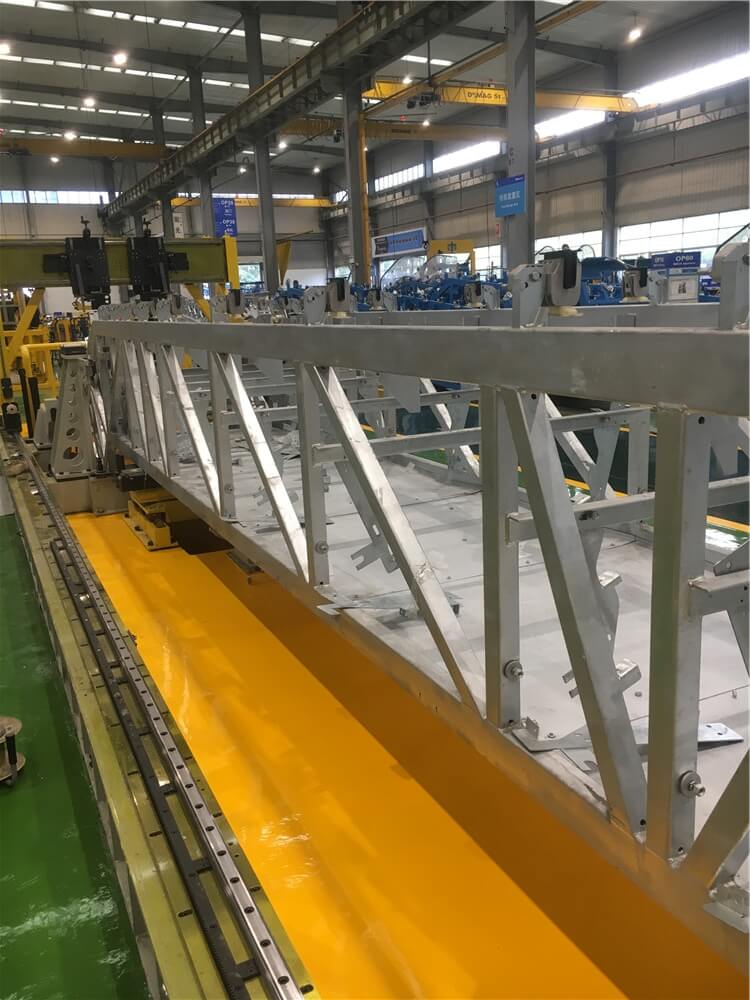 扶梯裝配工裝現場圖1